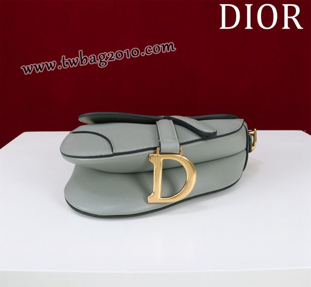 Dior专柜新款迪奥高仿原单长肩带大小号牛皮马鞍包手拎斜挎包 djfk1801